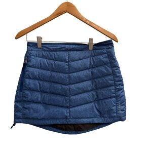 SKHOOP Short Down Skirt Blue Size Small